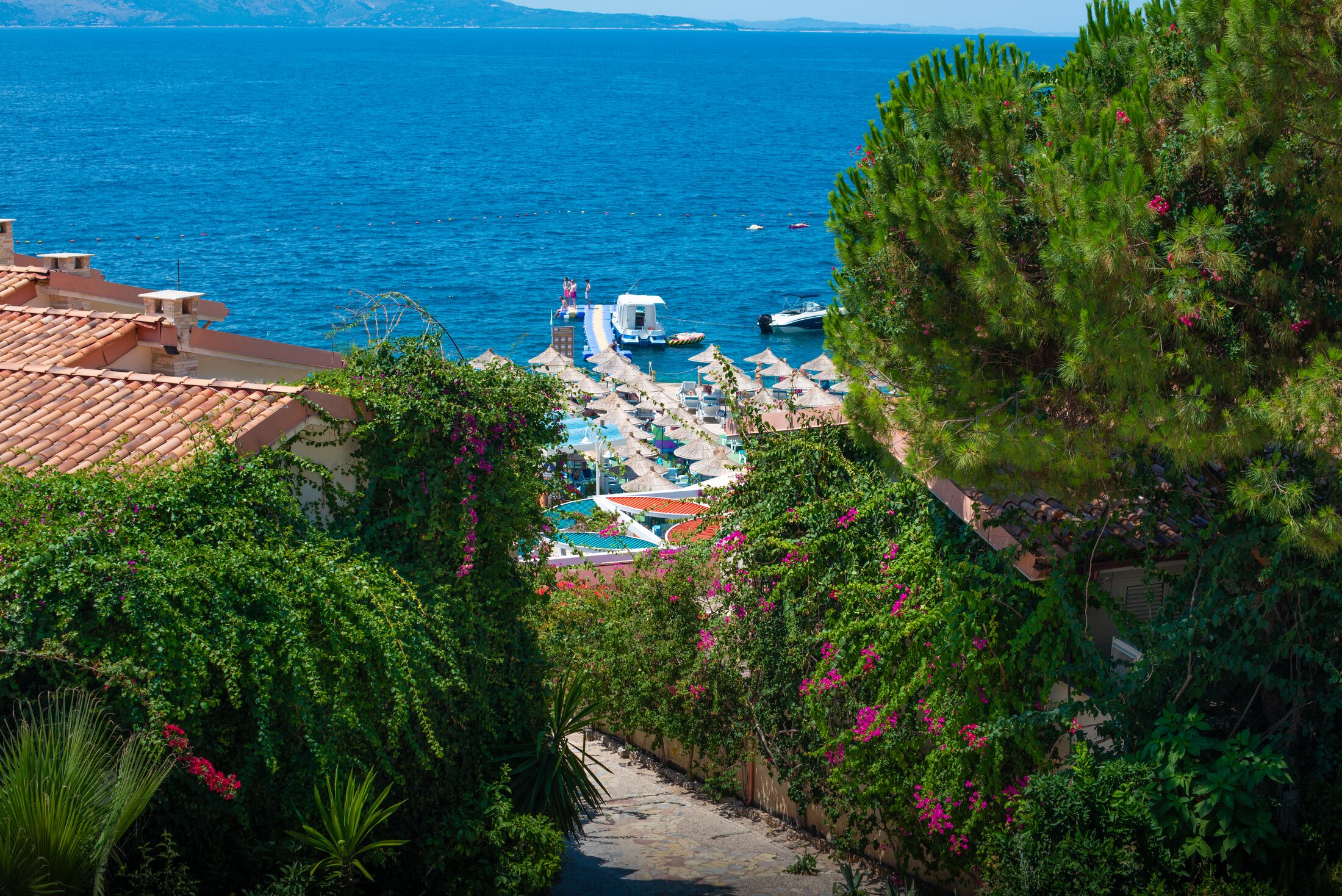 Vista mare di Saranda